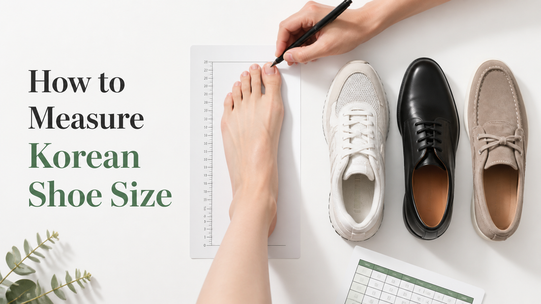 Số giày Hàn Quốc: Hướng dẫn chọn size chuẩn