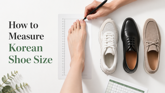 Số giày Hàn Quốc: Hướng dẫn chọn size chuẩn