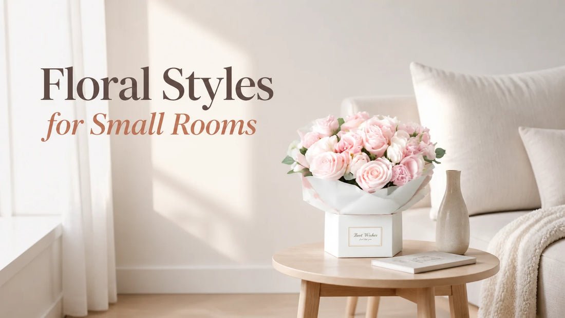 What floral arrangement styles suit small living rooms — a guide