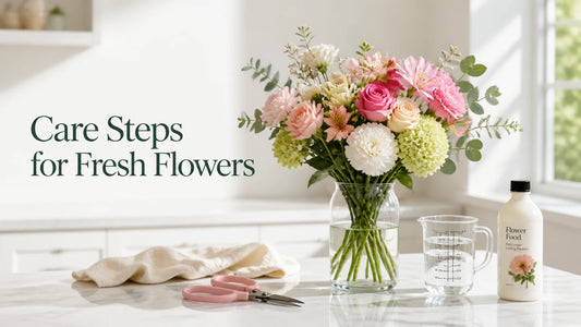 How to Care for a Floral Arrangement at Home